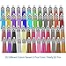selizo 100Pcs Key Chain Rings Bulk with Tassel for Tassel Keychain