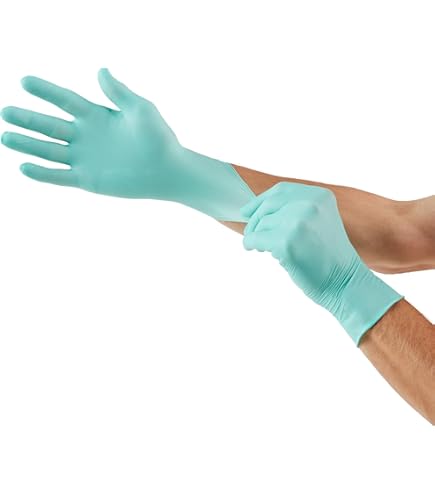 Cardinal Health™ Flexal Nitrile Exam Gloves Cornflower Blue, XS, Box of 200 gloves : Industrial & Scientific