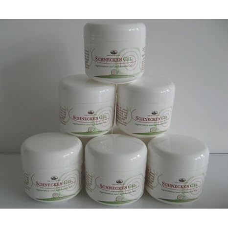 2 X Schnecken Creme Schneckenschleim Gel 250 ml Anti Aging Hauterneuerung Cream Hautpflege Gel für die Regenerationsfähigkeit