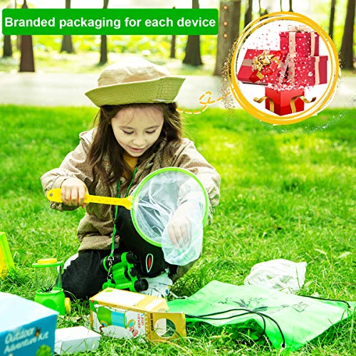 image for NONZERS Explorer Kit 14pcs, Kids outdoor adventure kits, Bug Catcher S