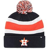 47 MLB Unisex-Adult Primary Logo Breakaway Team Color Primary Logo Cuffed Knit Beanie Hat Cold Weather Hat, One Size