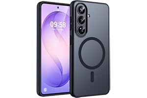 TOCOL for Samsung Galaxy S26 Case, Compatible with Magsafe, Built-in Magnetic Ring, Drop Protection, Translucent Matte Phone 