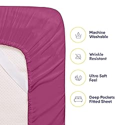 King Size Bed Sheets - 6 Piece 1500 Supreme