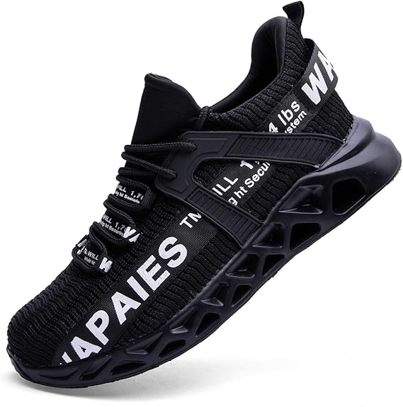Wapales Fashion Lightweight Running Safety Shoes Proof Resistant Tennis