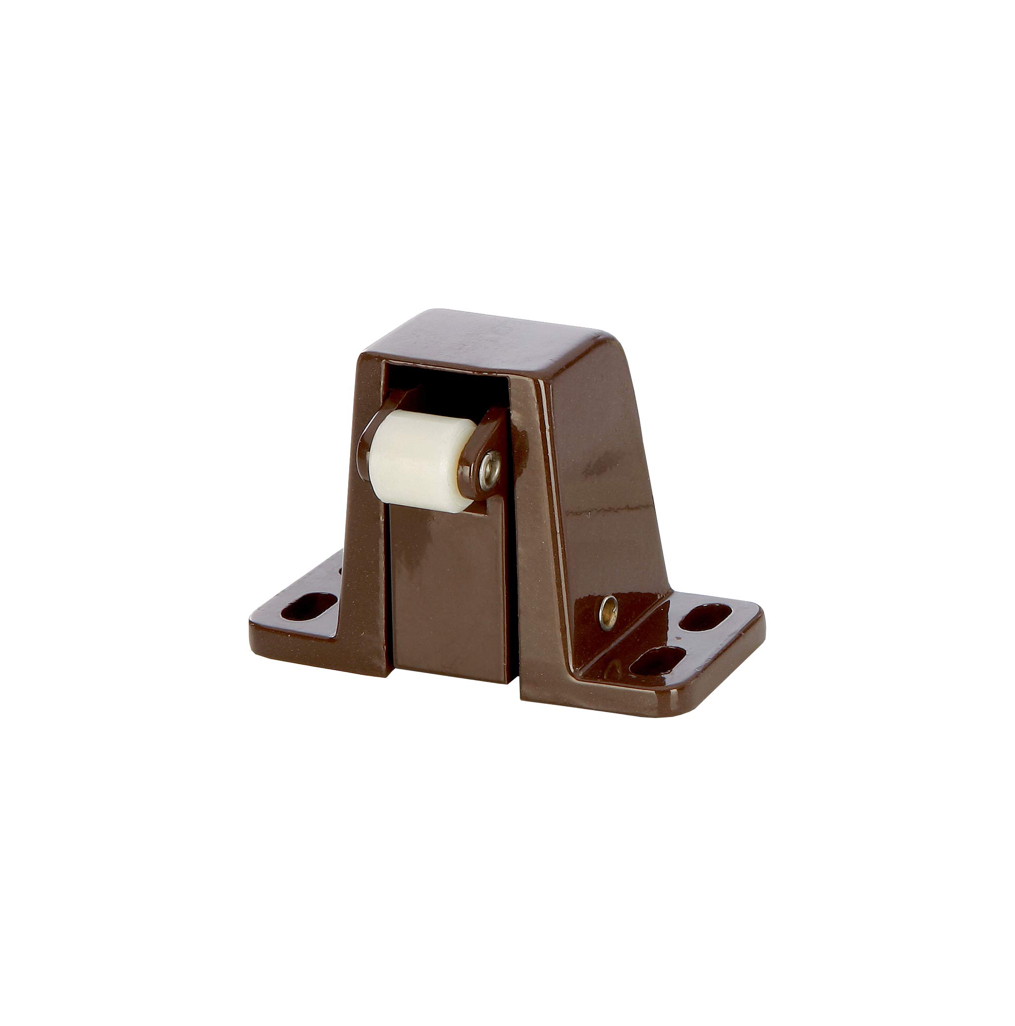 Eliga Roll Closure Brown, Zinc, Washer, 34 mm Grooves, Split Lock, Stainless Steel, Standard