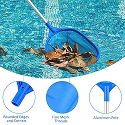 Mowend Pool Skimmer, Pool Net with 4 Sections