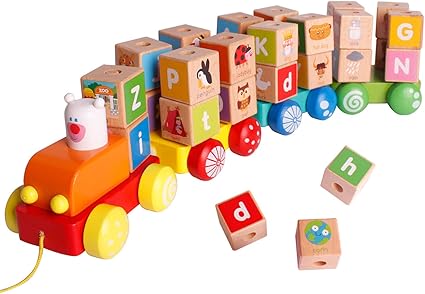 montessori train set