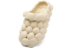 scecocrs Bubble Slides for Adult and Kids, Boys Girls Men Women Garden Clogs Shoes, Cushioned Massage Golf Ball Slides Platform Comfortable Bubble Slipper Sandal