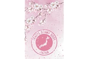 Japan Travel Stamp Book | 4 x 6 Inches | 100 pages