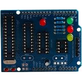 DIKAVS Attiny13A /84/85/ ATMEGA328P ATMEGA8 Programming Shield Soldering Kit for ardino Uno R3 Shield (for UNO)