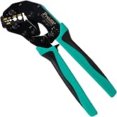 Pro'sKit 902-279 CrimPro Crimper, 0.052, 0.068, 0.100, 0.213 and 0.255 Hex, for Amphenol and General Applications with RG58, 59, 62, BNC, TNC, F-Type, and LMR-240