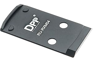 DPP Titanium Adapter Plate Compatible with Ruger RXM and Holosun 407K/507K/EPS Carry/EPS/Osight K S SE/RomeoZero ——RU-RXM04