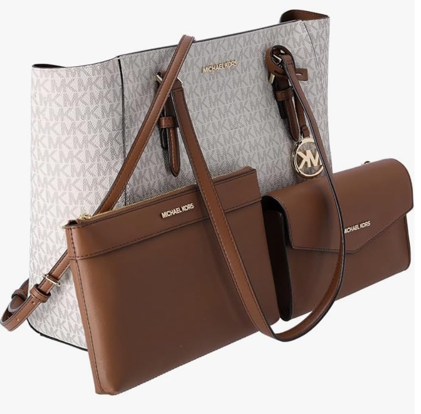 Michael Michael Kors Charlotte Large 3-in-1 Signature Logo Tote Bag