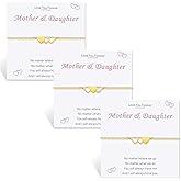 PZXHRY 2/3 Pcs Mother Daughter Bracelets Silvery Golden Gifts for Mommy and Me Matching Heart Bracelets Mothers Day Birthday Christmas