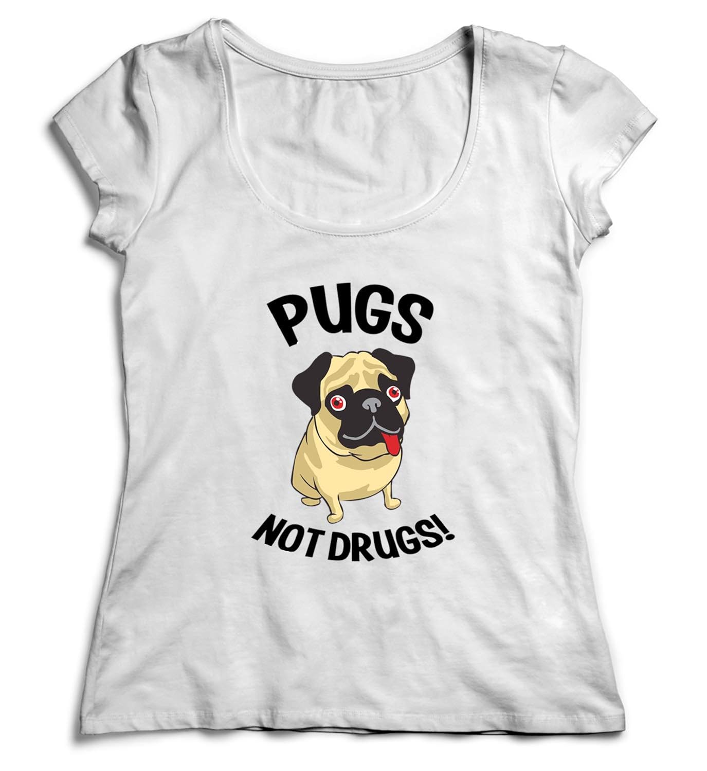 Pugs Not Drugs Pug Lover Dog Animal Cute Tshirt Shirt T Shirt 8799 Kitilan