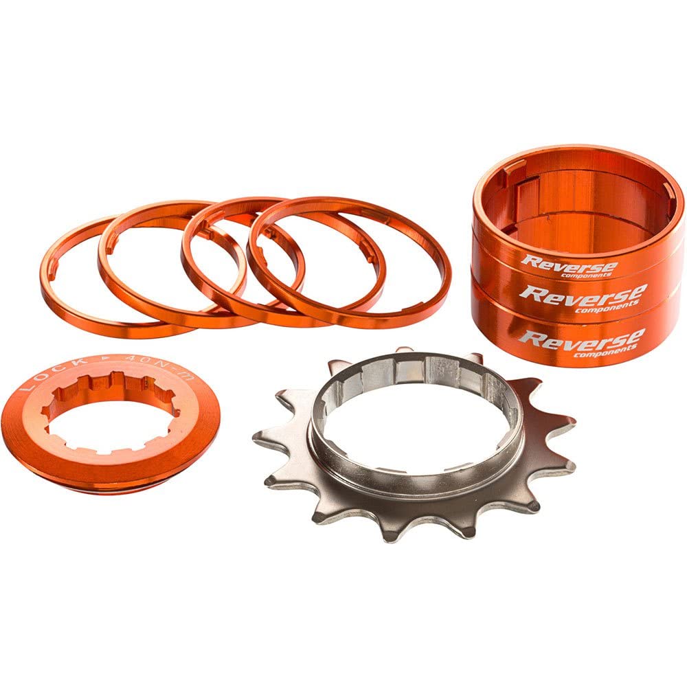Reverse Single Speed Conversion Kit 13 Teeth Orange