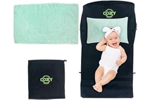 COZZY BABYFLIGHT Toddler Airplane Bed - Kids Airplane Bed, Airplane Seat Extender for Kids, Airplane Toddler Bed, Airplane Bed for Toddler & Toddler Airplane Seat Extender