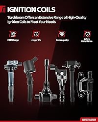 Torchbeam 6 Packs Ignition Coil UF495 Fit for Camry