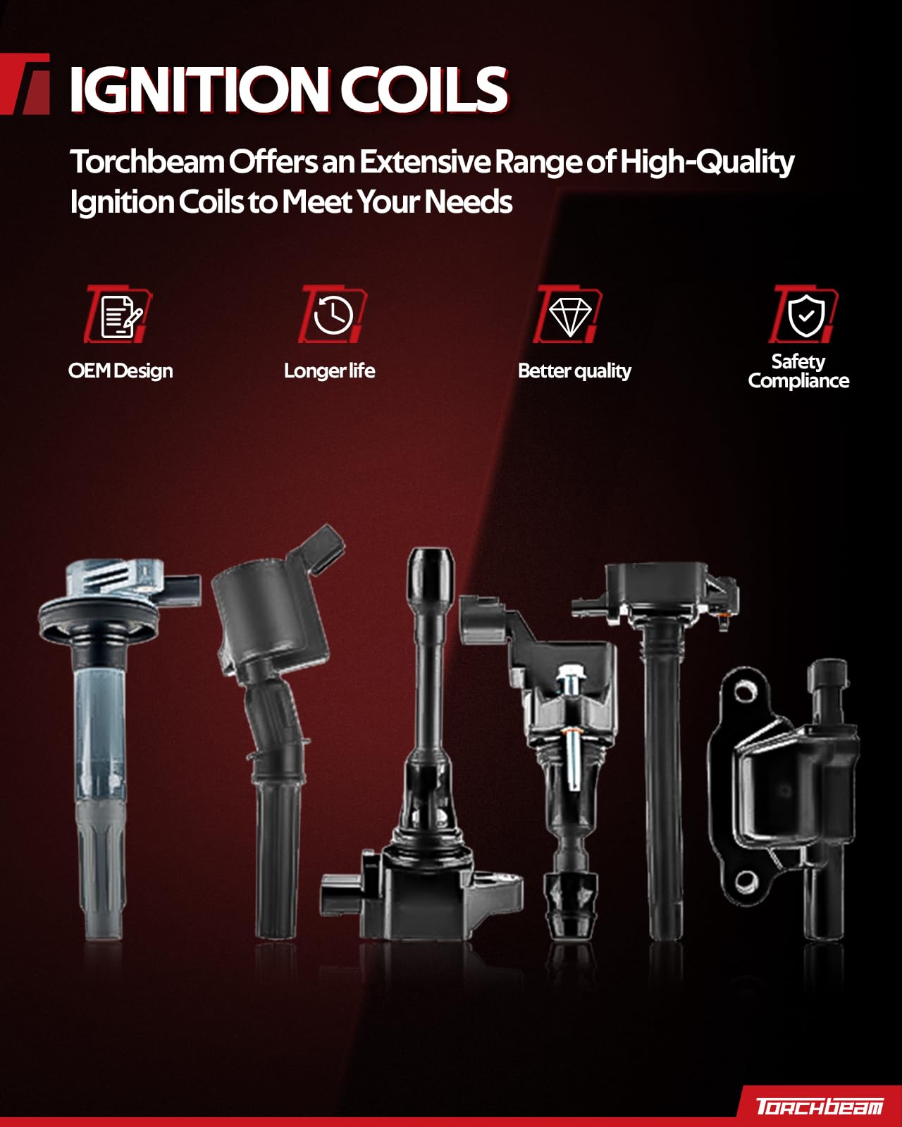 Torchbeam 4 automotive replacement Ignition Coil