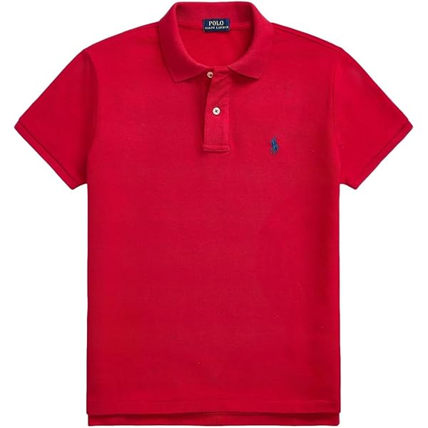 Men's LAUREN RALPH POLO 短丈 MIRAN L ポロシャツ 赤 Lauren Ralph Classic Amazon at XL Red, Shirt, Polo Fit トップス