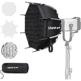 ULANZI Parabolic Softbox Quick Release - Compatible with GODOX M200D/M300D, Aputure LS 60d/x/LS C120d II/Amaran 100 200dx/Ama