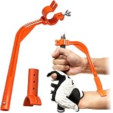 Josongslax Golf Swing Trainer Aid, Adjustable Golf Training Wrist Aids Hinge, Silicone Golf Swing Correcting Trainer Accessories Tool, Golf Practice Equipment Gifts for Golfers, Beginners and Players