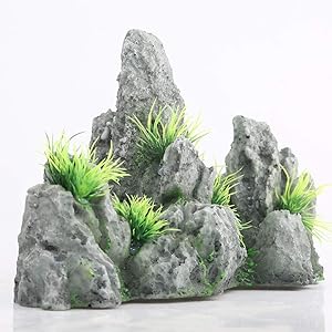 Aqua KT Fish Tank Rock MuntAin Decoration for Aquarium Landscape