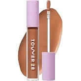 Tower 28 Swipe Serum Hydrating Concealer, 14.5 Tan/Neutral Pink (0.22 oz) | Hydrating Medium Coverage Concealer &amp; Under Eye Brightener with Hyaluronic Acid &amp; Centella, Face Makeup for Sensitive Skin
