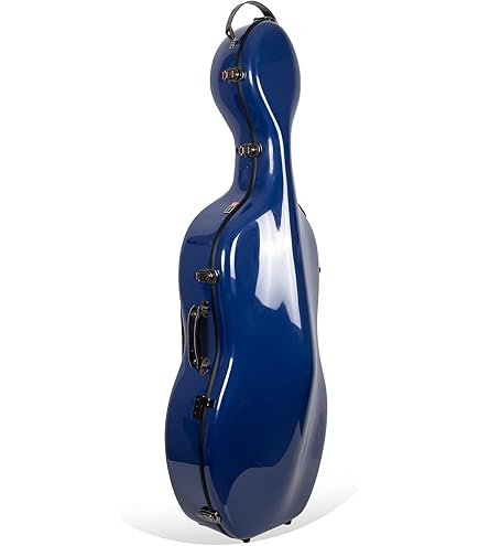 Amazon.com: Crossrock Cello Case 4/4 Size, Fiberglass Hard Case