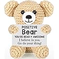 Mini Bear Easter Basket Essentials Stuffers for Teens Kids Girls Boys, Birthday Gifts for Women Men Teacher Appreciation Nurses Week Easter Graduation Gifts for Her, Positive Coworker Emotional Bear