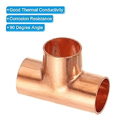 PATIKIL 7/8 Inch ID Tee Copper Fitting, 1 Pack 3