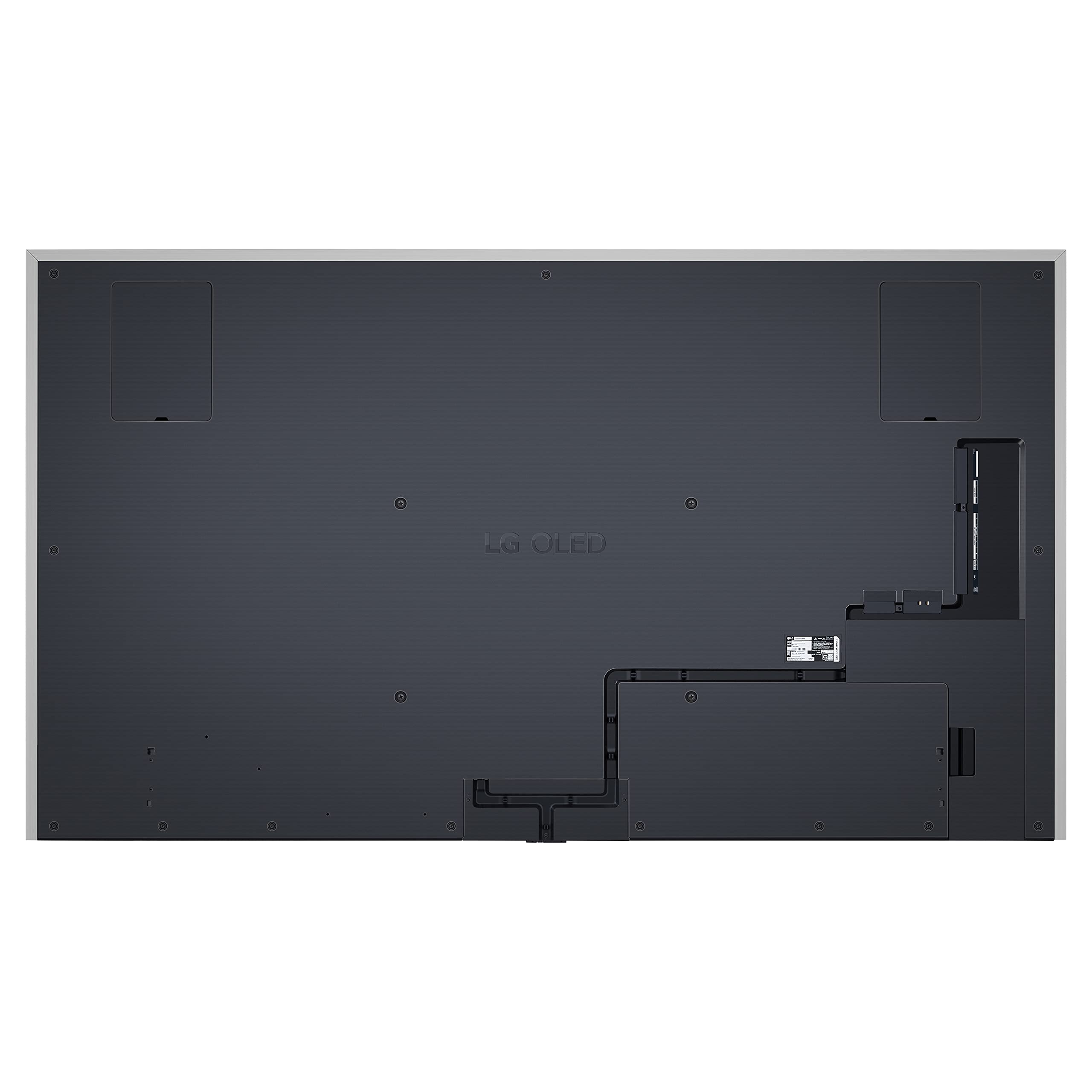 LG 97-Inch Class OLED evo Gallery Edition G2 Series Alexa Built-in 4K Smart TV, 120Hz Refresh Rate, AI-Powered, Dolby Vision IQ and Atmos, WiSA Ready, Cloud Gaming (OLED97G2PUA, 2022)
