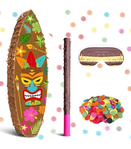 Piñata Ananas Pour Fête Hawaïenne - 41,9x25,4x7,6 Cm