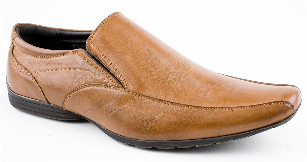 Emilio Luca X Mens Bloomfield Brown Slip on Shoes Size 6