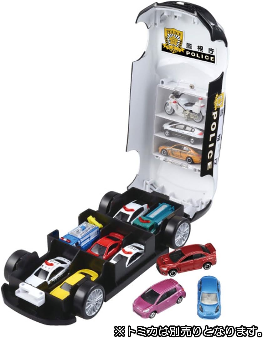 Amazon トミカ ビッグおかたづけパトカー トヨタ86 ミニカー ダイキャストカー おもちゃ