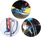 YIXISI 70 PCS Quick Splice Wire Connectors T-Tap Insulated Set Red Blue Yellow view 6