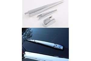 ANTBOOBOO for Honda CRV 2023 2024 2025 2026 Chrome Rear Wiper Strip Molding Cover Trims, for The New CR-V Rear Wiper Trims