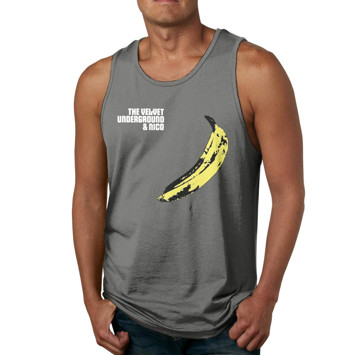Macwe The Velvet Underground Nico Running Sleeveless Tank Top Summer Sport T Shirt