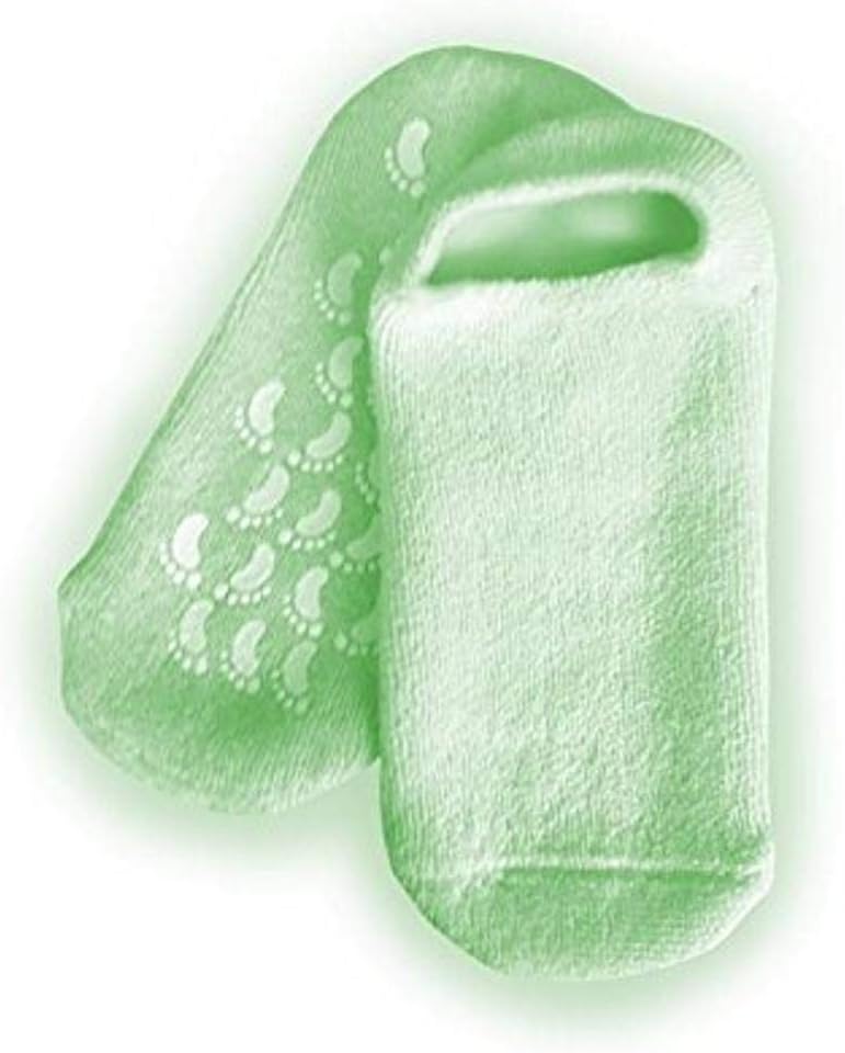 Rucci Moisturizing Gel Booties, Assorted colors (Pink/Green/Purple): Health & Personal Care
