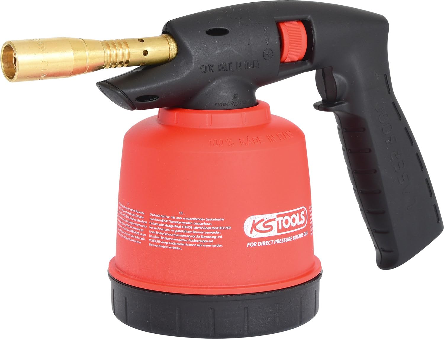 KS Tools 903.5901 Plastic Cartridge Soldering Torch