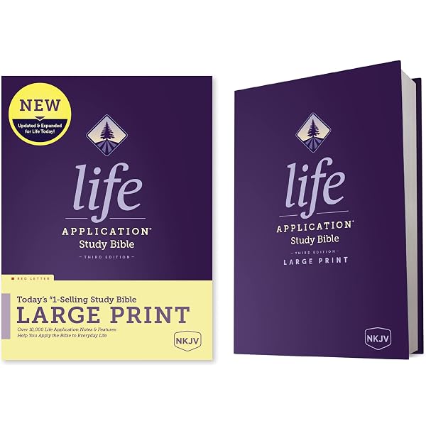 NKJV Life Application Study Bible, Third Edition, Large Print