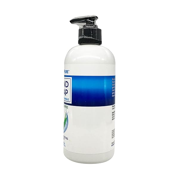 ENVIROPURE HAND SOAP FRAGRANCE FREE, CLEANSES AND SOOTHES DRY SKIN, ALOE AND VITAMIN E, 16 FLUID OUNCE
