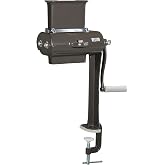 Weston Manual Support Beef Jerky Slicer, Quick and Easy Operation For Cuts Up To 5&rdquo; Wide x 1.25&rdquo; Thick, Durable Aluminum Construction, Stainless Steel Blades, Charcoal Gray (07-3801-W-A)