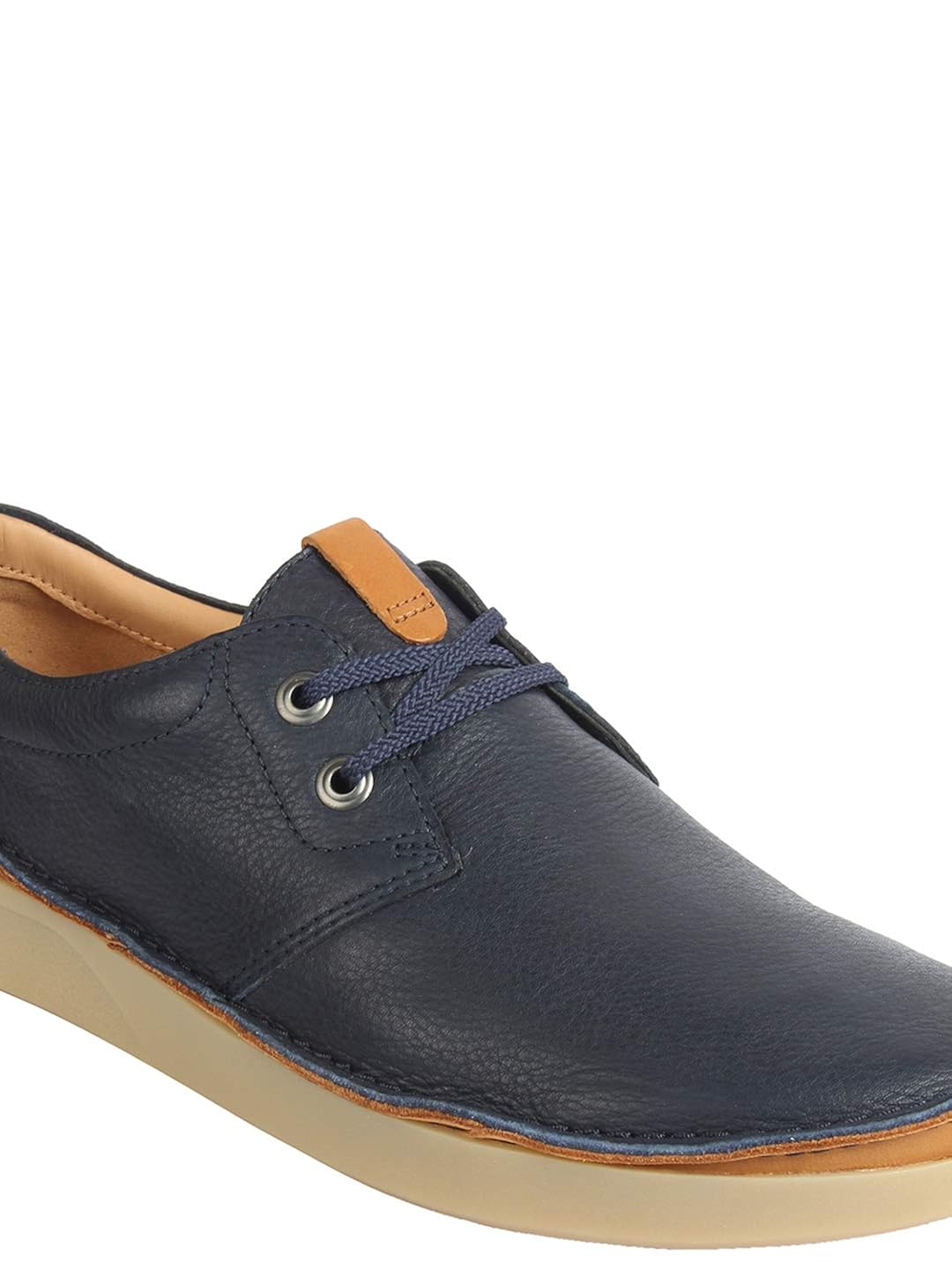 clarks navy casual shoes
