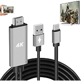 HDMI Adapter USB Type C Cable MHL 4K Video Converter Cord Compatible iMac MacBook Samsung Laptop Galaxy S20 S10 S9 S8 Note 20