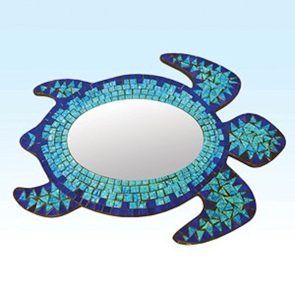 Beachcombers SS-BCS-03537 Mosaic Sea Turtle Mirror