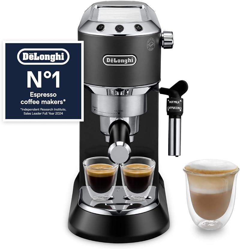 De'Longhi Dedica Style EC685BK Espresso Machine Black 15 Bar