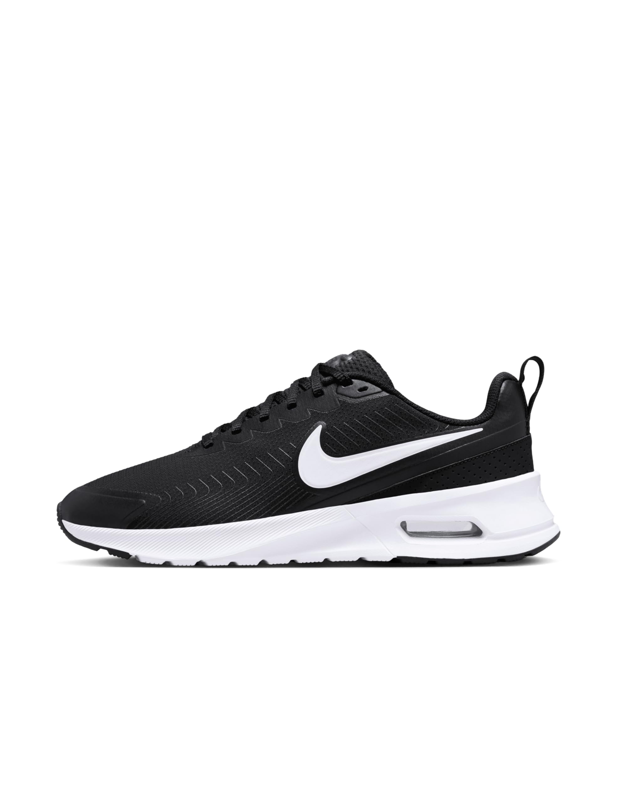 Photo 1 of Nike Men's Air Max Nuaxis Sneaker, Black/White/Black/White, 11