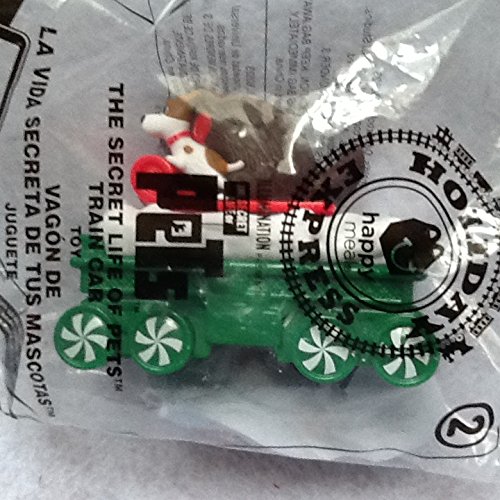 Mcdonalds Happy Meal, # 2 Holiday Express Train Car, The Secret Lives of Pets
