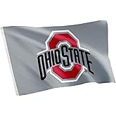 Desert Cactus Ohio State University OSU Flag - 3 x 5 Feet Buckeyes Banner, Indoor/Outdoor Durable Fabric, 100% Polyester Design (Style 9)